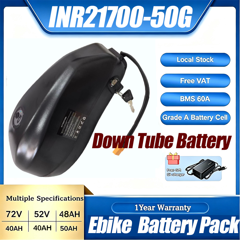 72V 50Ah 21700 Lithium Battery - 48V 50Ah 52V 35Ah 60V 40AH