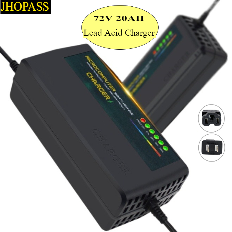 84V 20A Smart Charger - Chargeur de batterie intelligent 72V 20AH