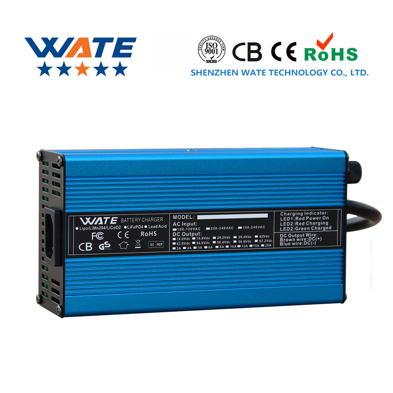 84V 20A Smart Charger - Chargeur 67.2V 8A, boîtier en aluminium