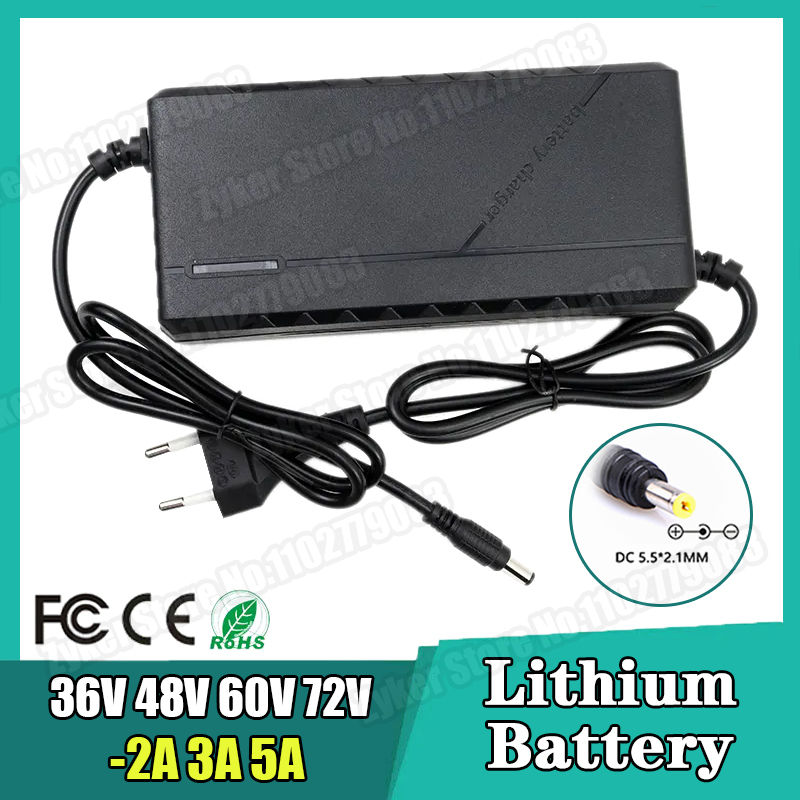 84V 20A Smart Charger - Chargeur 36V 48V 60V 72V 2A