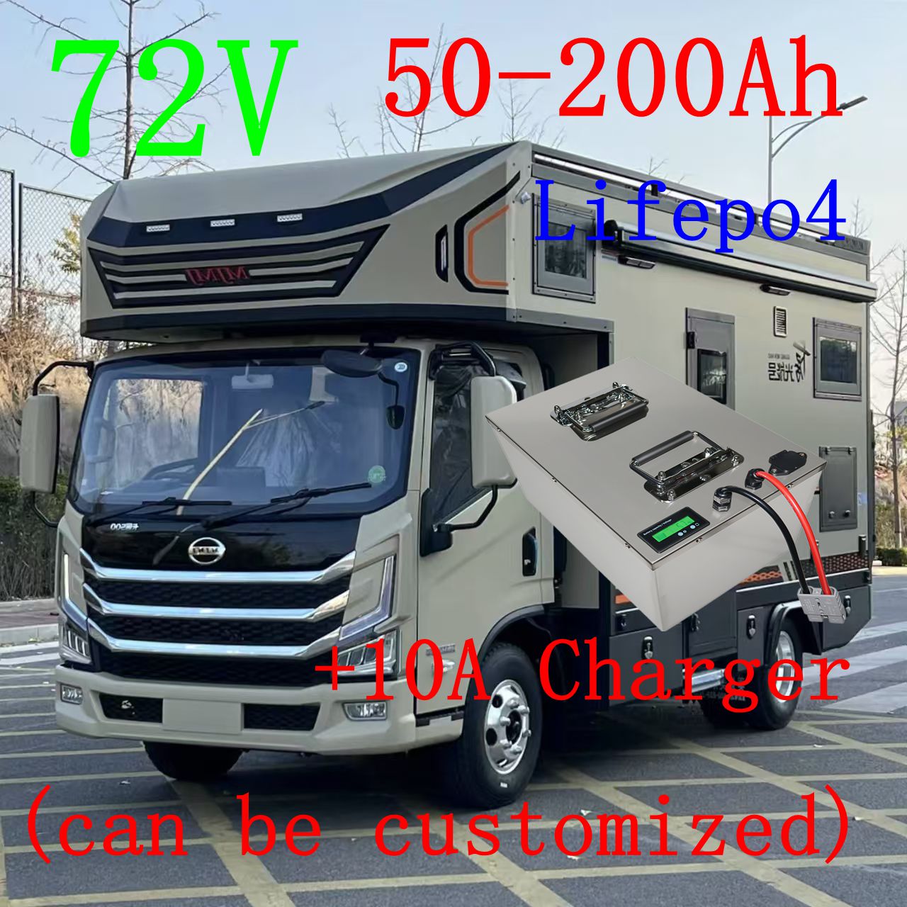 Lifepo4 72V 50Ah 60Ah 70Ah 80A - 72V 40Ah Lifepo4 Battery Pack avis et prix