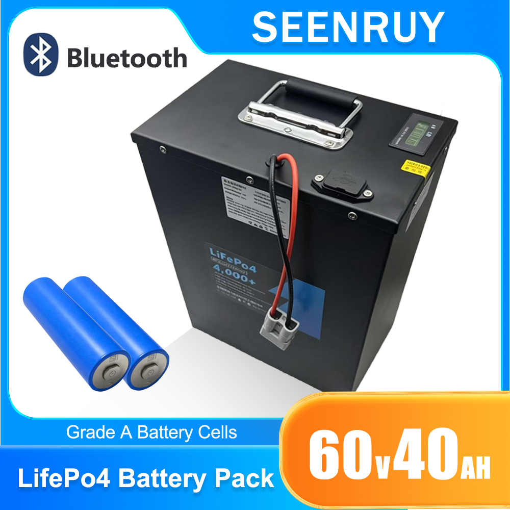 Batterie LifePO4 60V 40AH de c - 60V 50Ah Electric Scooter Battery avis et prix