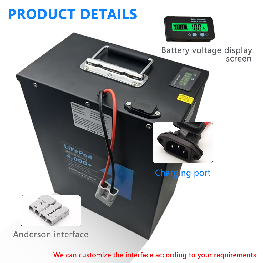 Batterie LifePO4 60V 40AH de c - 60V 50Ah Electric Scooter Battery avis et prix