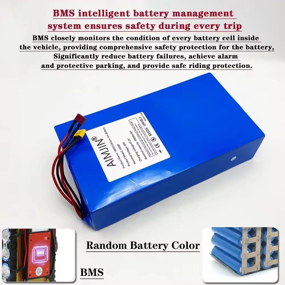 Batterie lithium 16S8p, nouvel - 60V 50Ah Electric Scooter Battery avis et prix